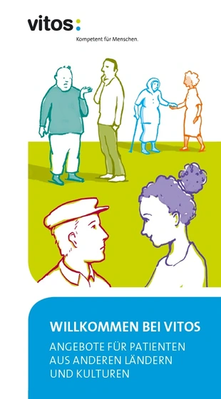 Flyer Angebote für Patienten aus anderen Ländern und Kulturen