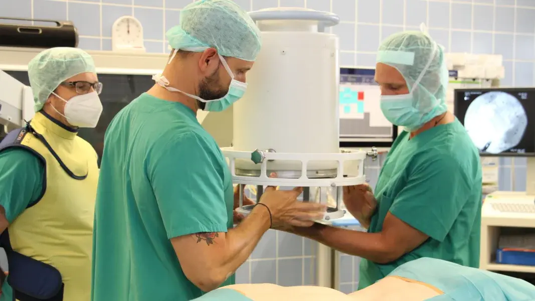 Robotik im OP der orthopädischen Fachklinik