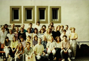 Archivfoto des Examenskurses der Vitos Krankenpflegeschule 1984/87