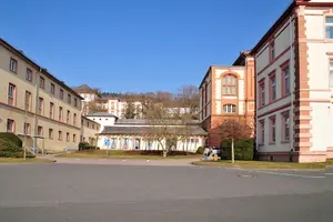 Blick auf das Casino von Vitos Rheingau
