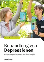 Behandlung von Depressionen Flyer Station 9 Gießen