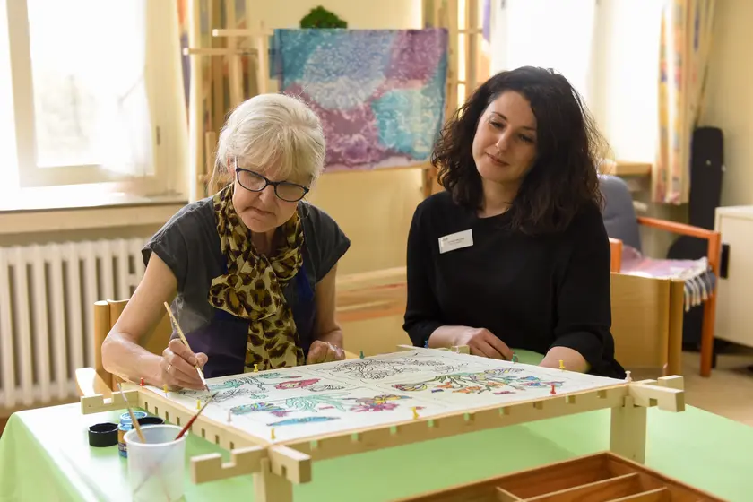Ergotherapie in der Vitos Klinik für Psychiatrie und Psychotherapie Haina 
