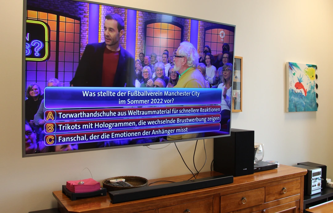 Großbild-Fernseher