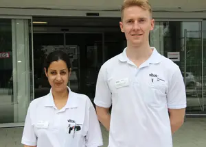 Pegah Bastani und Konstantin Knoth