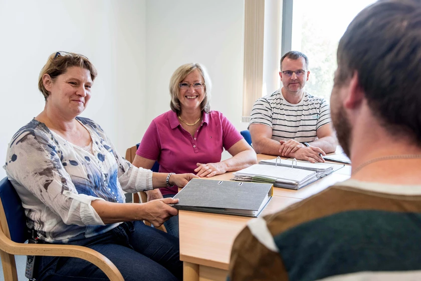 Die Behandlung der Patienten übernimmt ein multiprofessionelles Team Die Behandlung der Patienten übernimmt ein multiprofessionelles Team