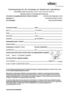 Vitos kinder- und jugendpsychiatrische Ambulanz Wiesbaden - Elternfragebogen deutsch