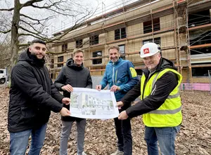 Vitos Gießen: Baustelle Mitarbeiterwohnen